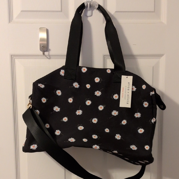 Alice + Olivia Handbags - Alice + Olivia Black Floral Women's Bag
